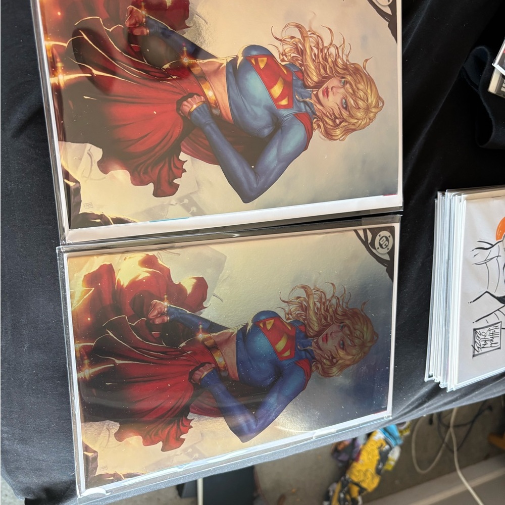 1A Supergirl #1 Kyuyong EOM Foil variant Dallas Fan Expo 2025 Exclusive comic